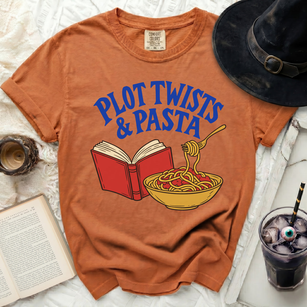Plot Twists & Pasta Tee