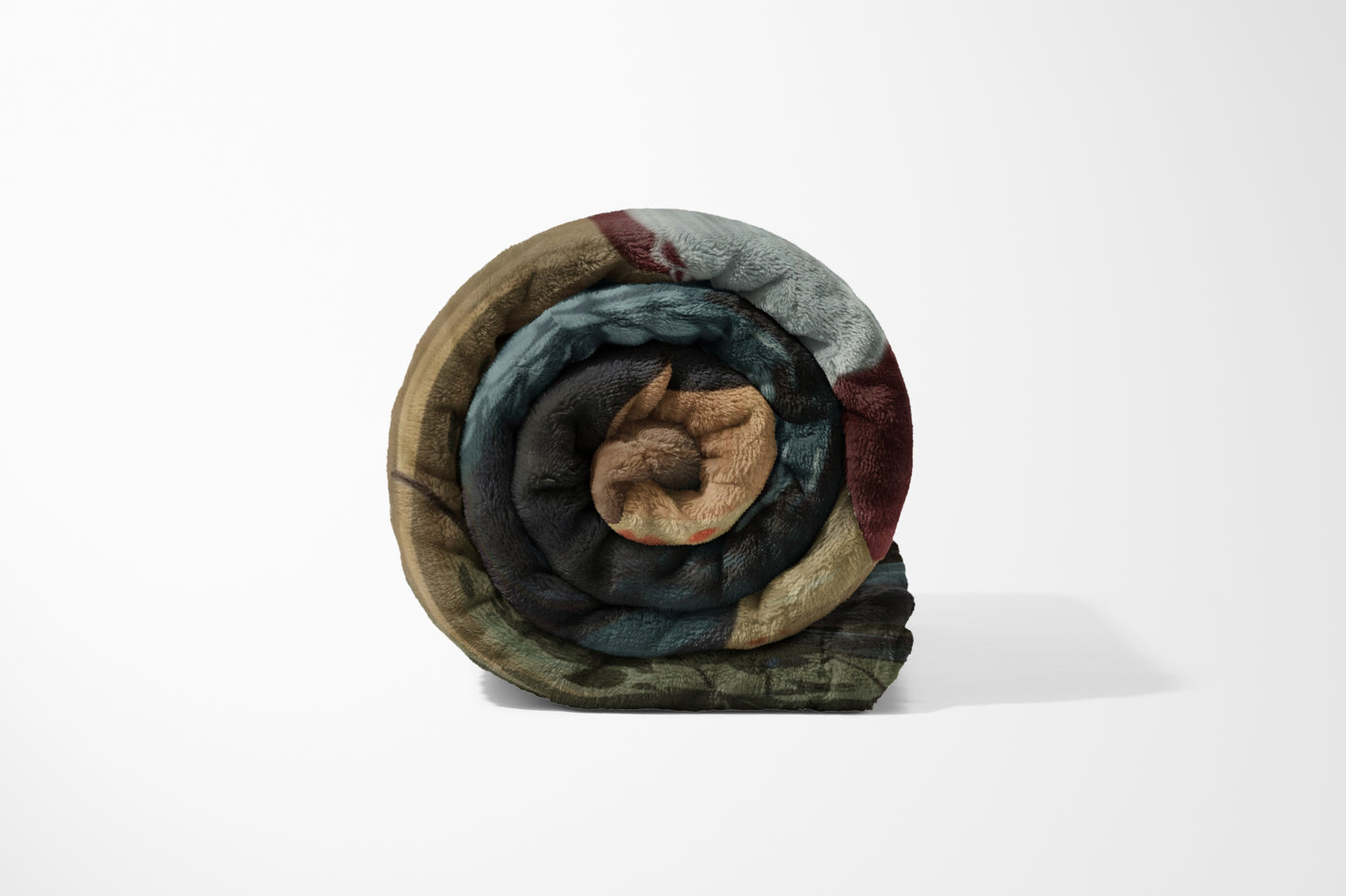 Cozy Multicolored Blanket with Plush Softness