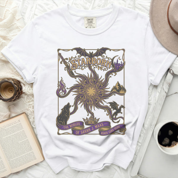 Worlds of Maas Tee in White
