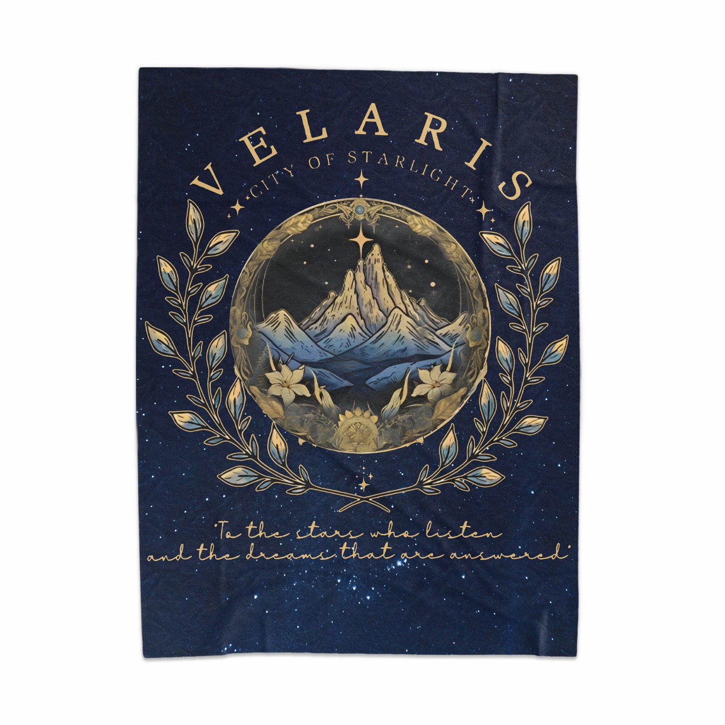Velaris City of Starlight To the stars who listen blanket