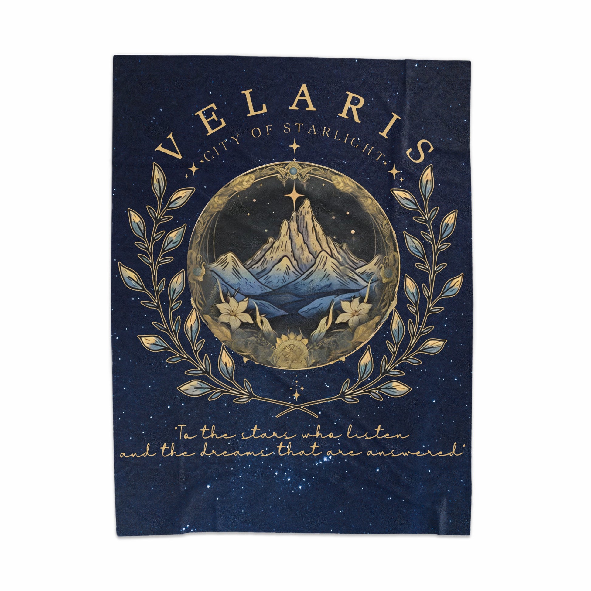 Velaris City of Starlight To the stars who listen blanket