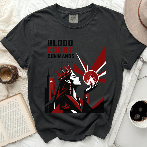 Blood Court Sovereign Tee in Black