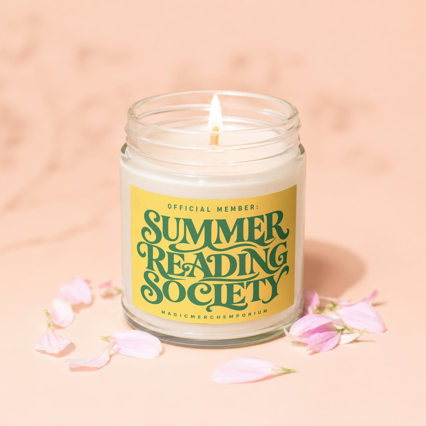 Society Reading Candle