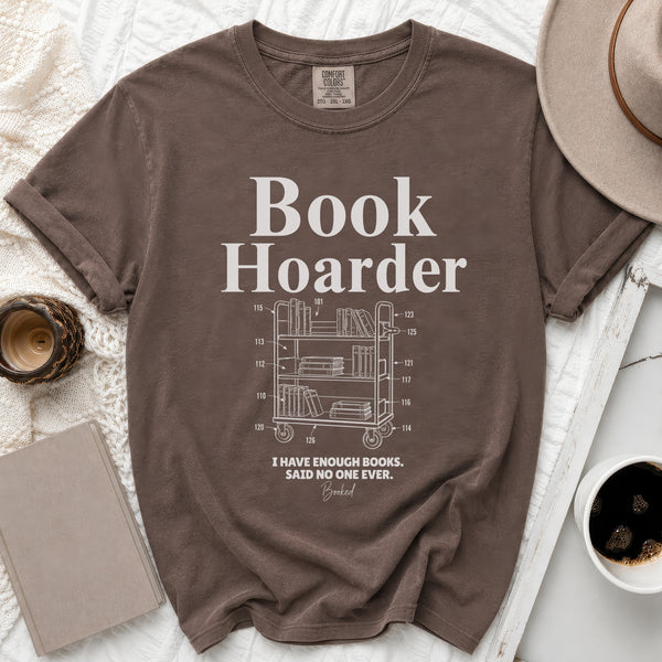 Book Hoarder Tee in Espresso