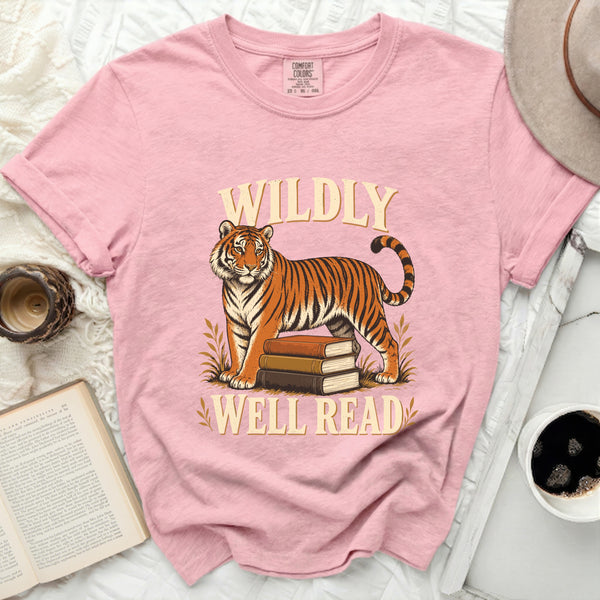 Wildly Well Read Tee in Blossom