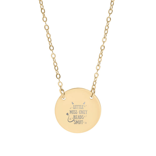 Little Miss Only Reads Smut Necklace