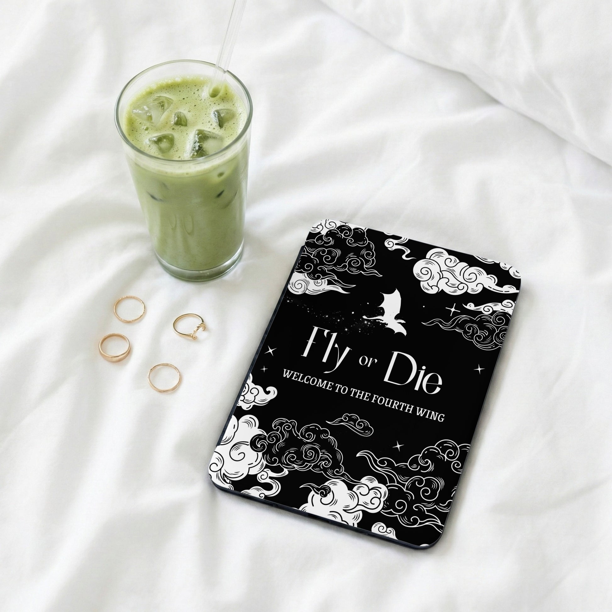 Black Fly or Die Fourth Wing Clouds Bat Case product type