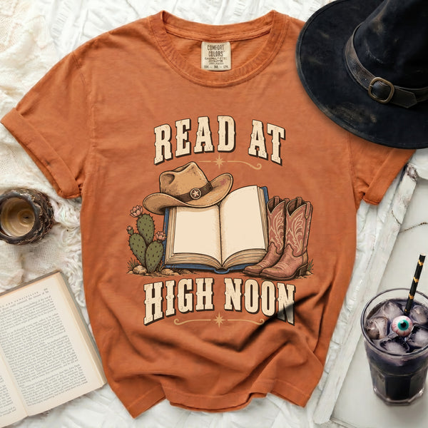 High Noon Reader Tee in Yam