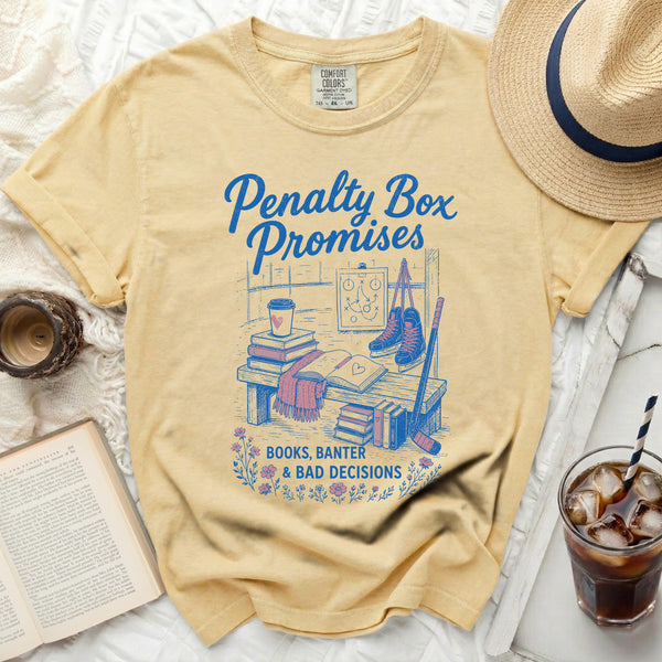 Penalty Box Promises Tee in Butter
