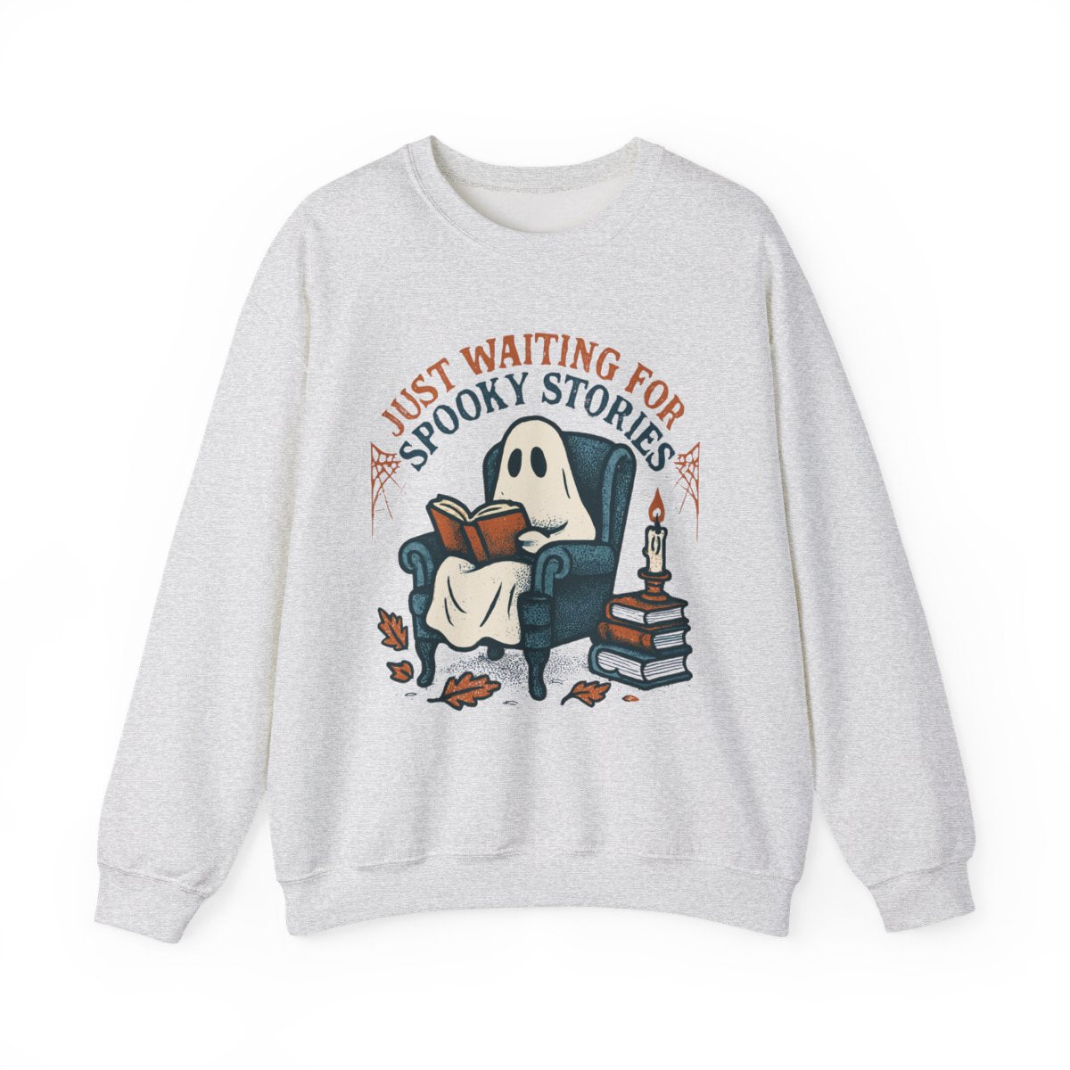 Just Waiting for Spooky Stories Halloween Sweatshirt