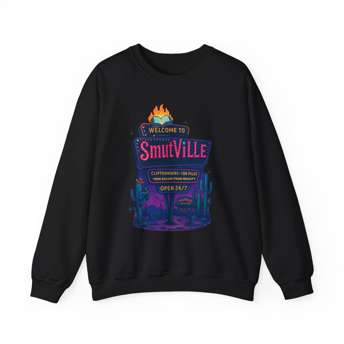 Welcome to Smutville Graphic Sweatshirt