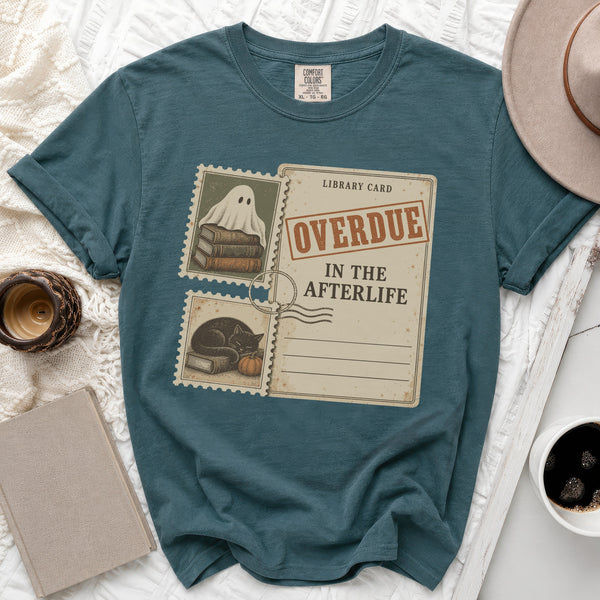 Overdue Afterlife Tee in Blue Spruce