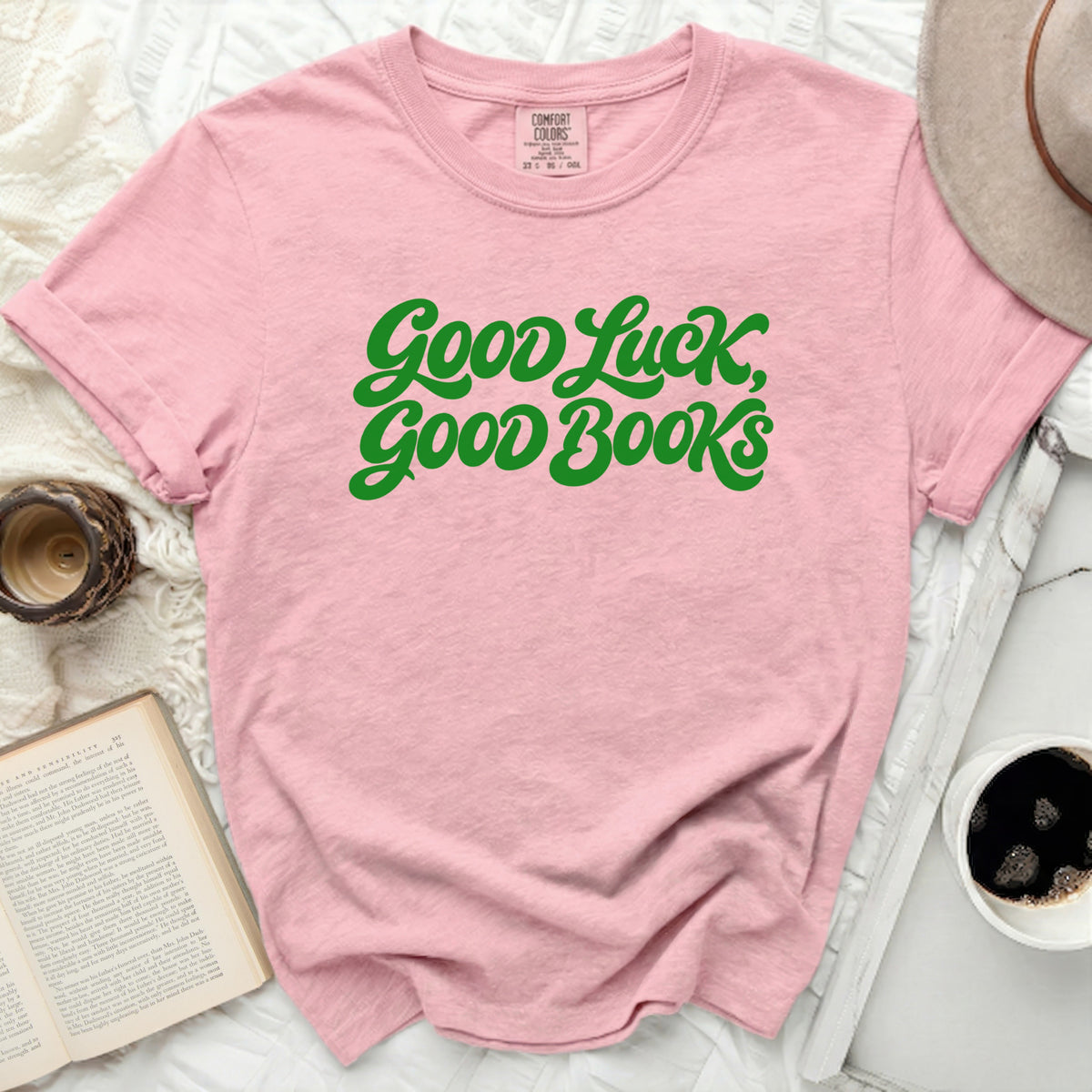 Good Luck Books Tee