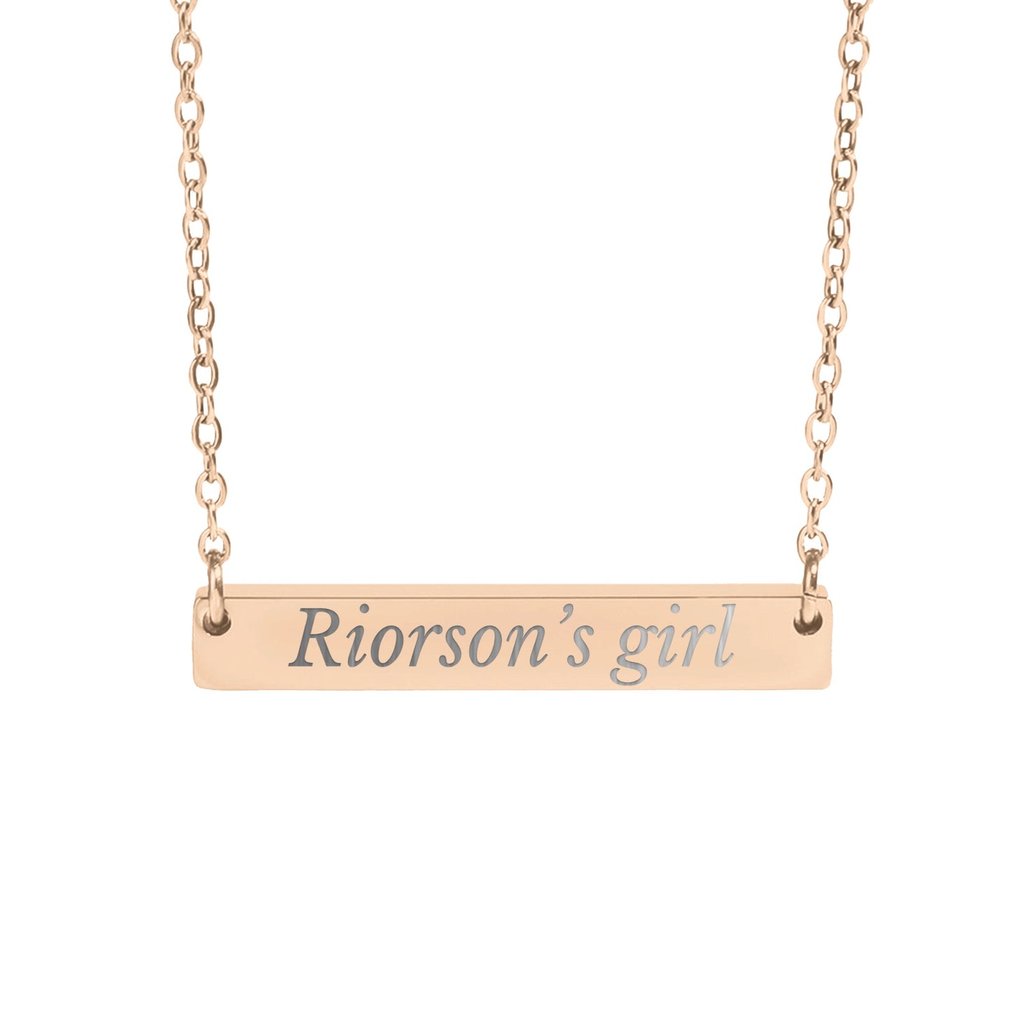 Riorson's Girl Necklace - MagicMerchEmporium