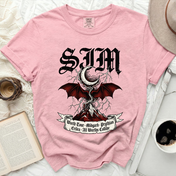 SJM Worlds Collide Tee in Blossom