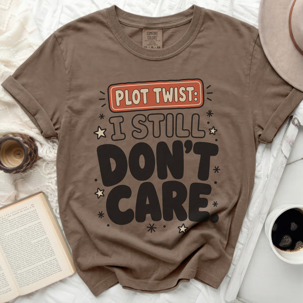 Plot Twist Indifference Tee in Espresso