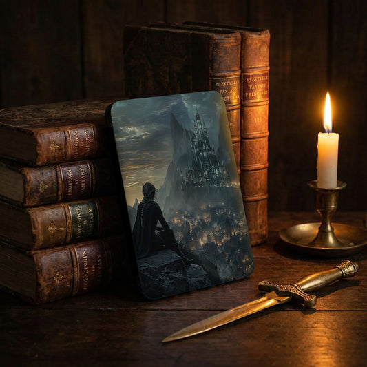 Dark Fantasy Castle Cityscape Warrior Vision product type