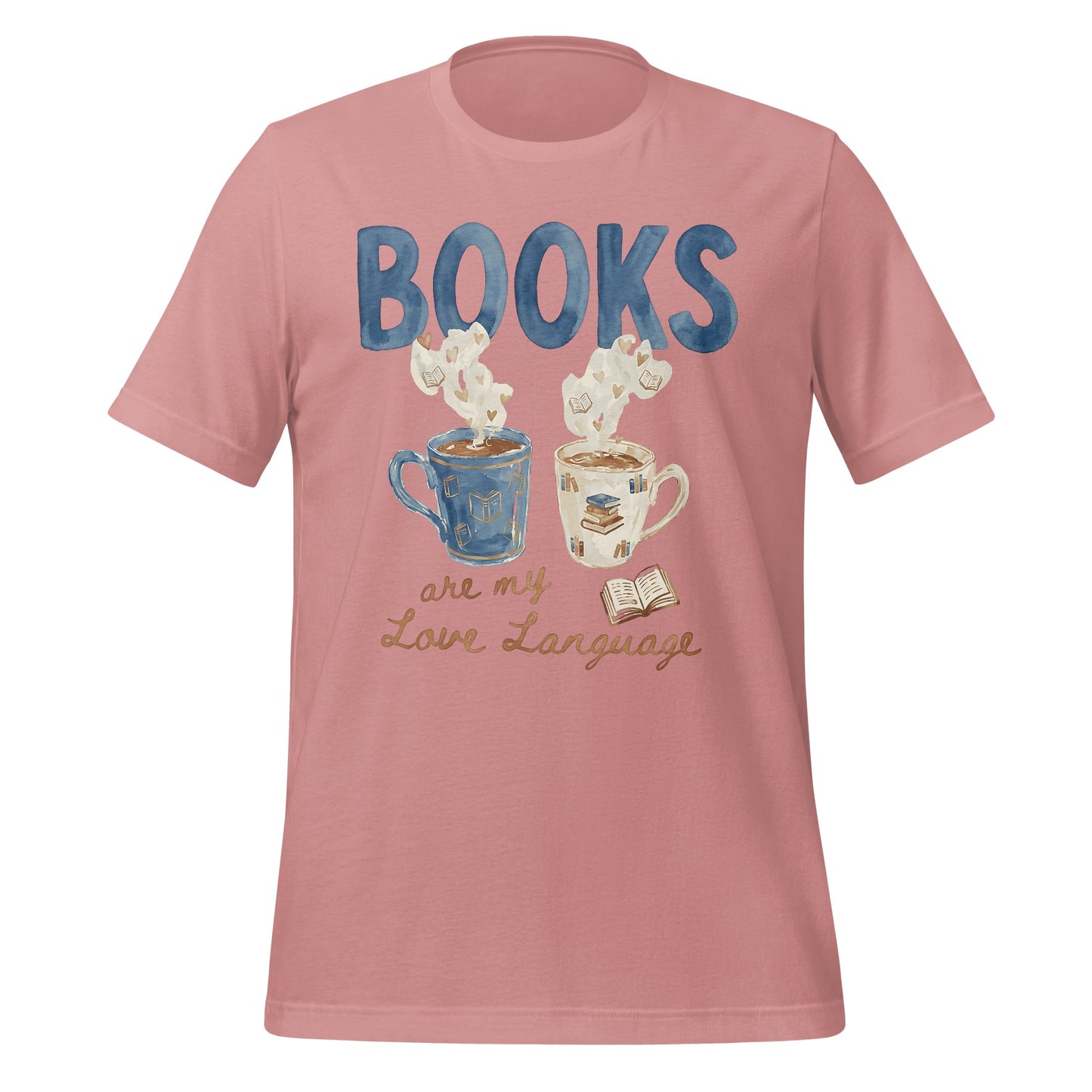 Books Are My Love Language Graphic Tee