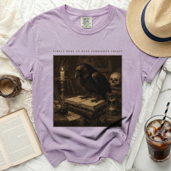 Forbidden Knowledge Tee in Orchid
