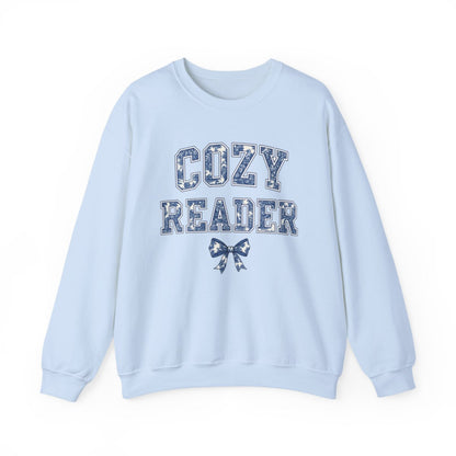Cozy Reader Sweatshirt for Book Lovers