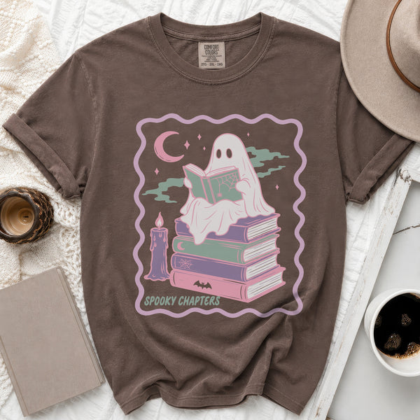 Ghost Reader Candlelight Tee in Espresso