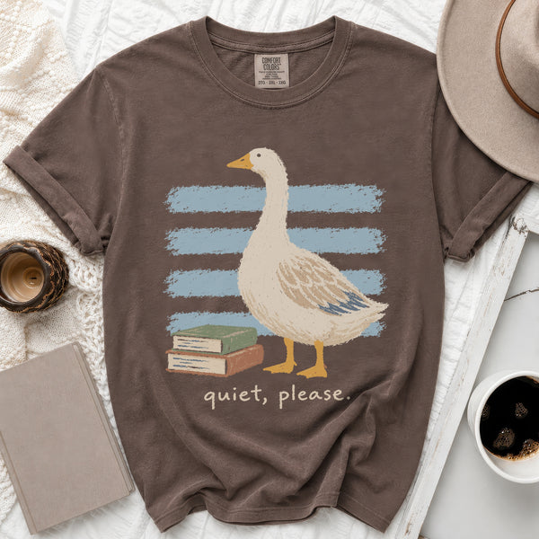 Quiet Goose Tee in Espresso