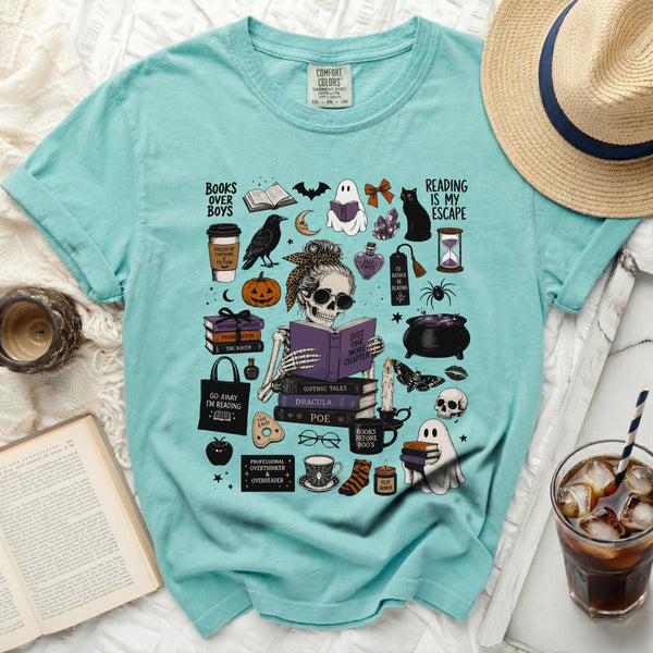 Gothic Reader Tee in Island Reef