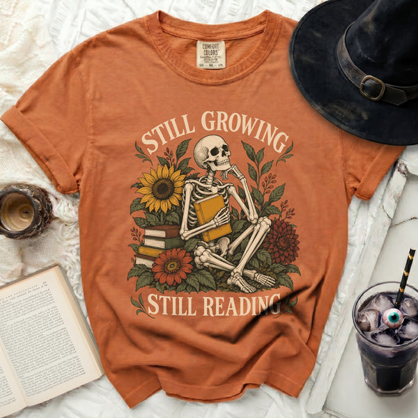 Still Growing Tee in Yam
