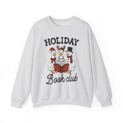 Holiday Book Club Festive Duck Sweatshirt