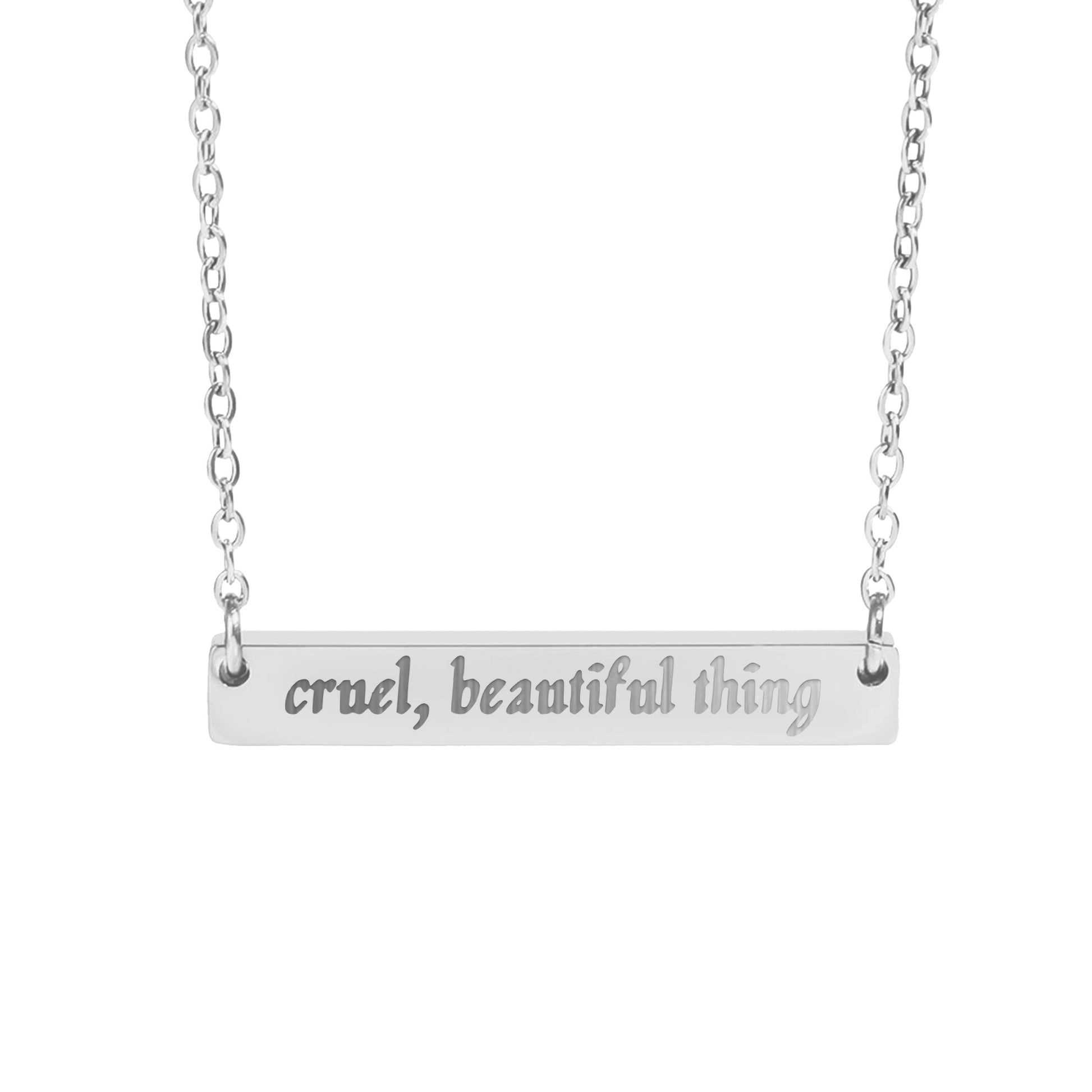 Cruel Beautiful Thing Necklace - MagicMerchEmporium