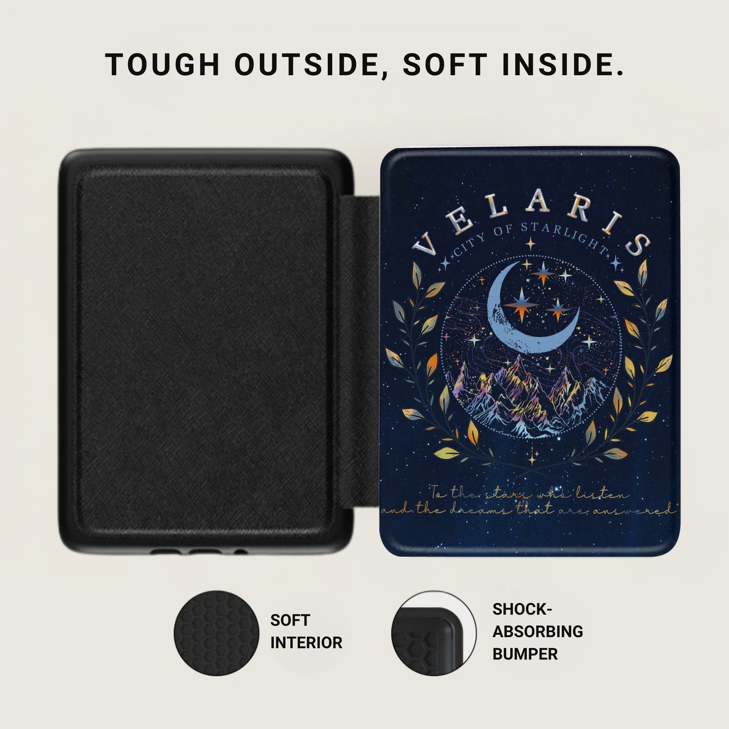 VELARIS CITY OF STARLIGHT Tough Outside Soft Inside product type