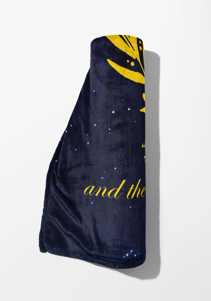 Celestial Night Sky Themed Cozy Blanket product