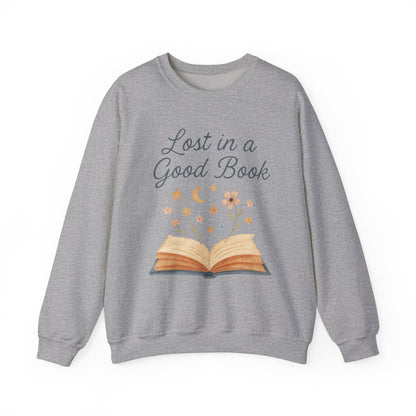 Lost in a Good Book Graphic Sweatshirt