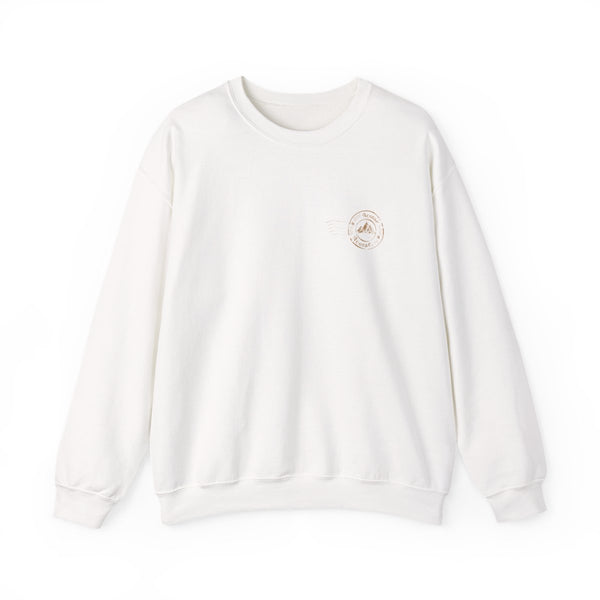 ACOTAR Postage Stamp Sweatshirt in White