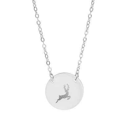 Elegant Reindeer Design Necklace for Sophisticated Style
