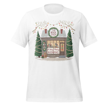 A Very Merry Bookmas Book Shop Christmas T-Shirt