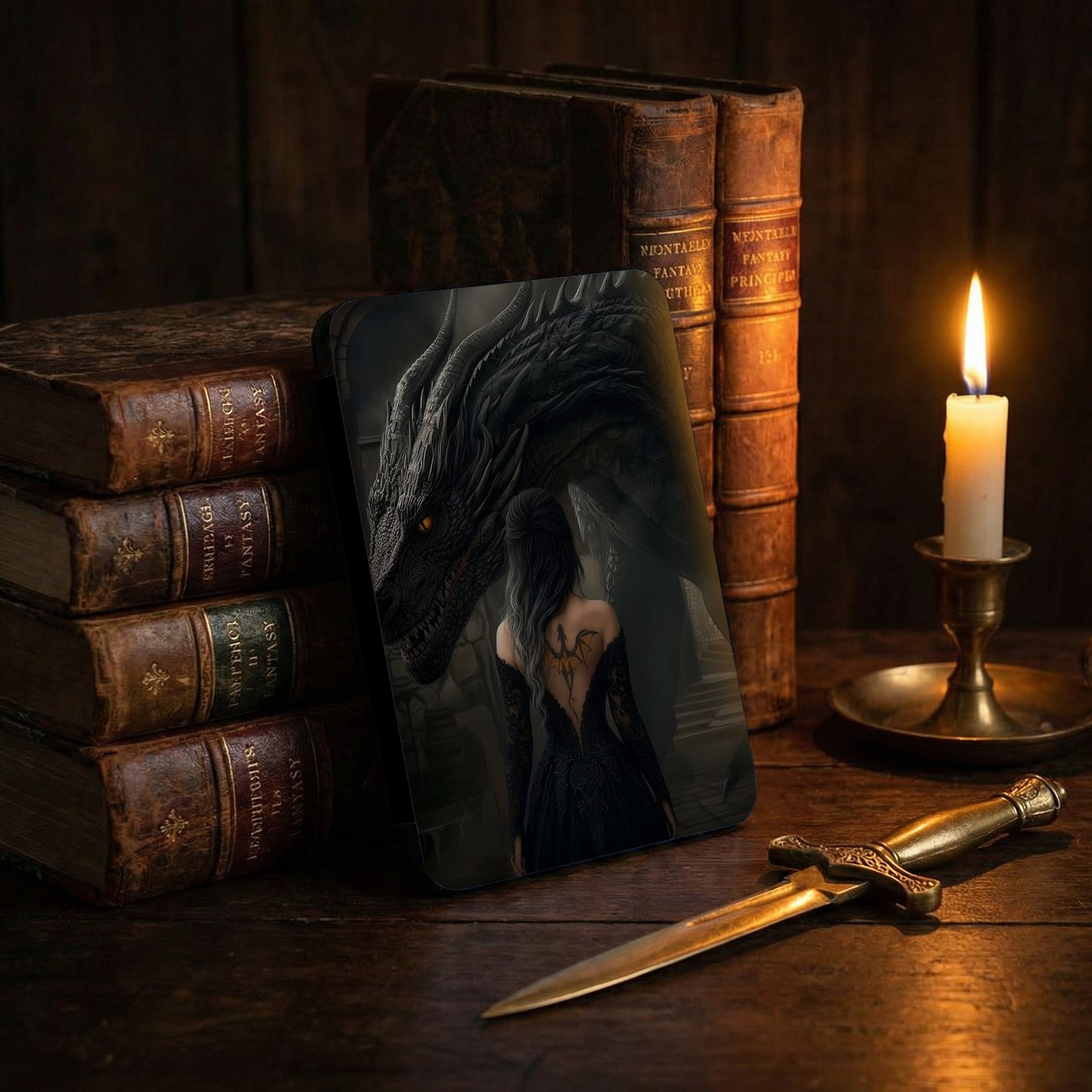 Dark Dragon Queen Ancient Fantasy Relic product type