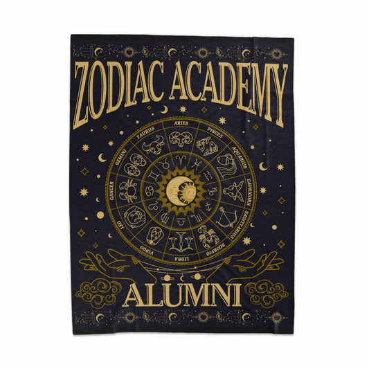 Zodiac Academy Alumni Design Throw Blanket