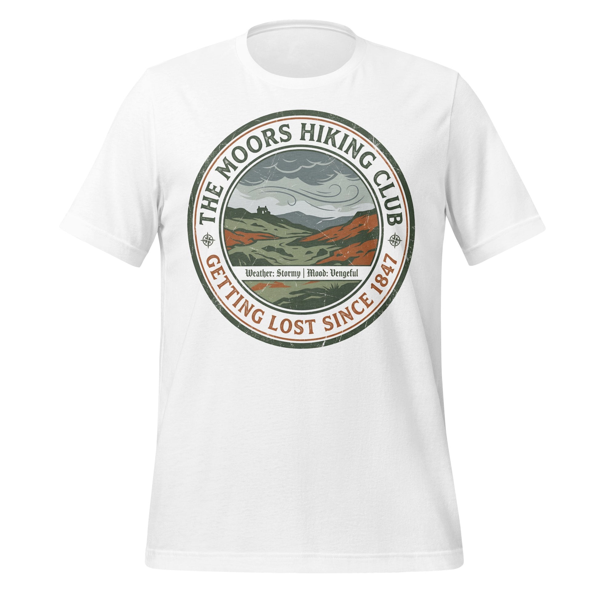 The Moors Hiking Club Getting Lost Since 1847 T-shirt