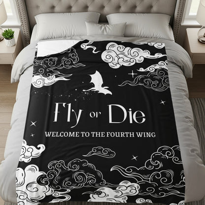 Fly or Die Welcome to the Fourth Wing bedding product