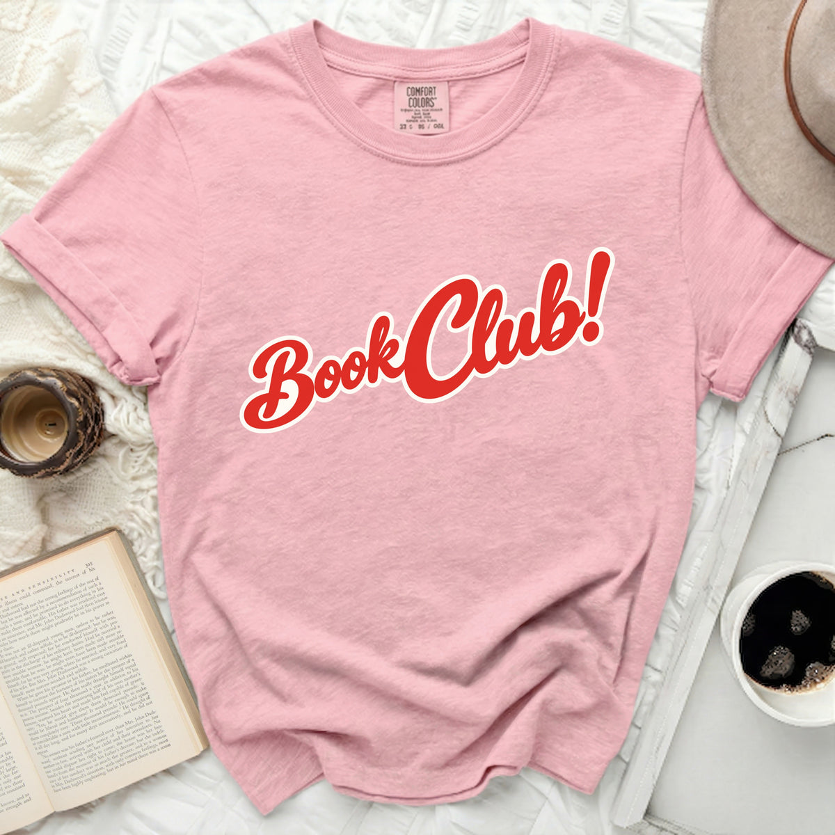 Retro Book Club Tee