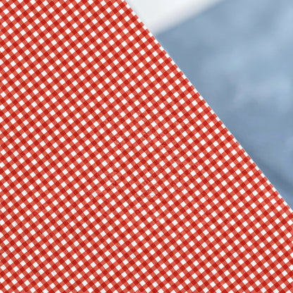 Red and White Gingham Checkered Pattern product