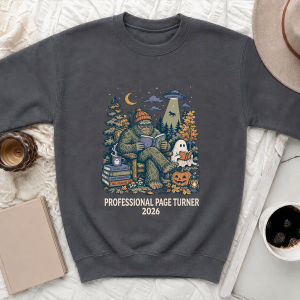 Cozy Cryptid Sweatshirt in Dark Heather