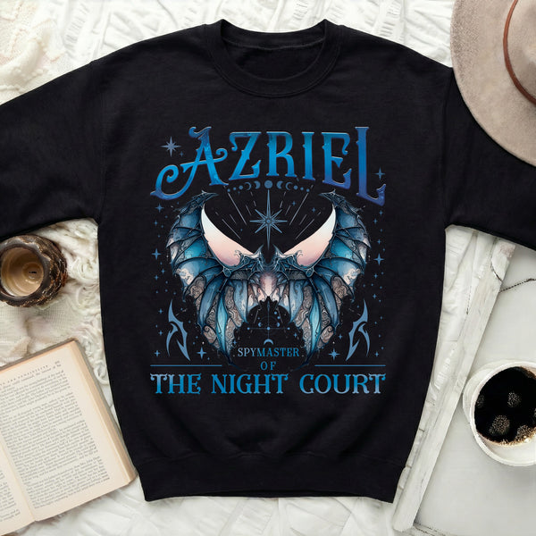Azriel Spymaster Sweatshirt in Black