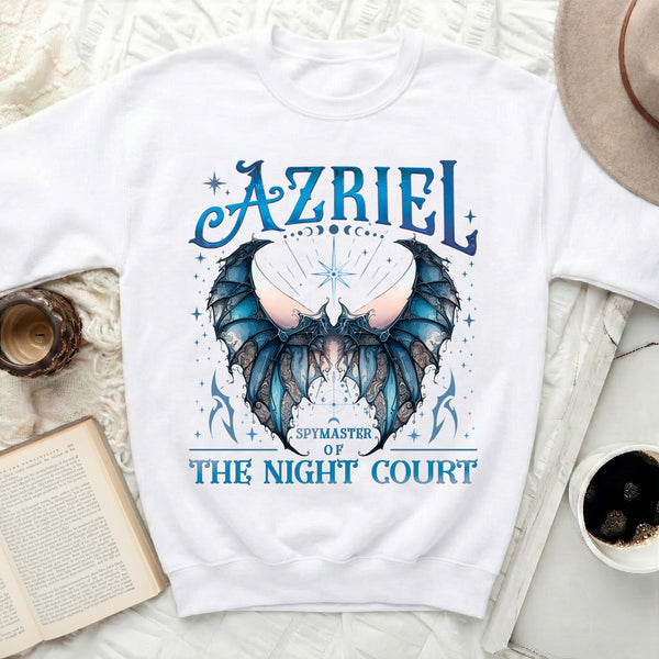 Azriel Spymaster Sweatshirt in White