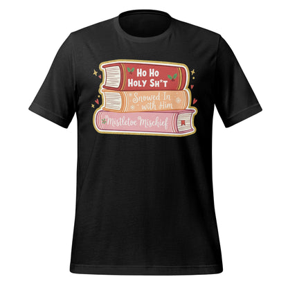 Funny Christmas Books Graphic T-Shirt