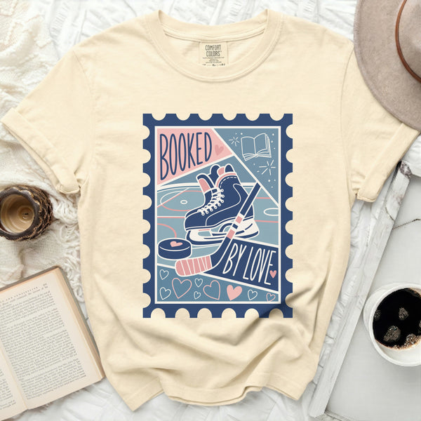 Booked by Love Hockey Fan Tee in Ivory