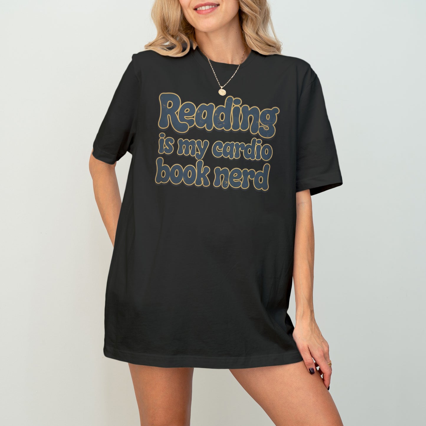 Reading is my cardio book nerd product