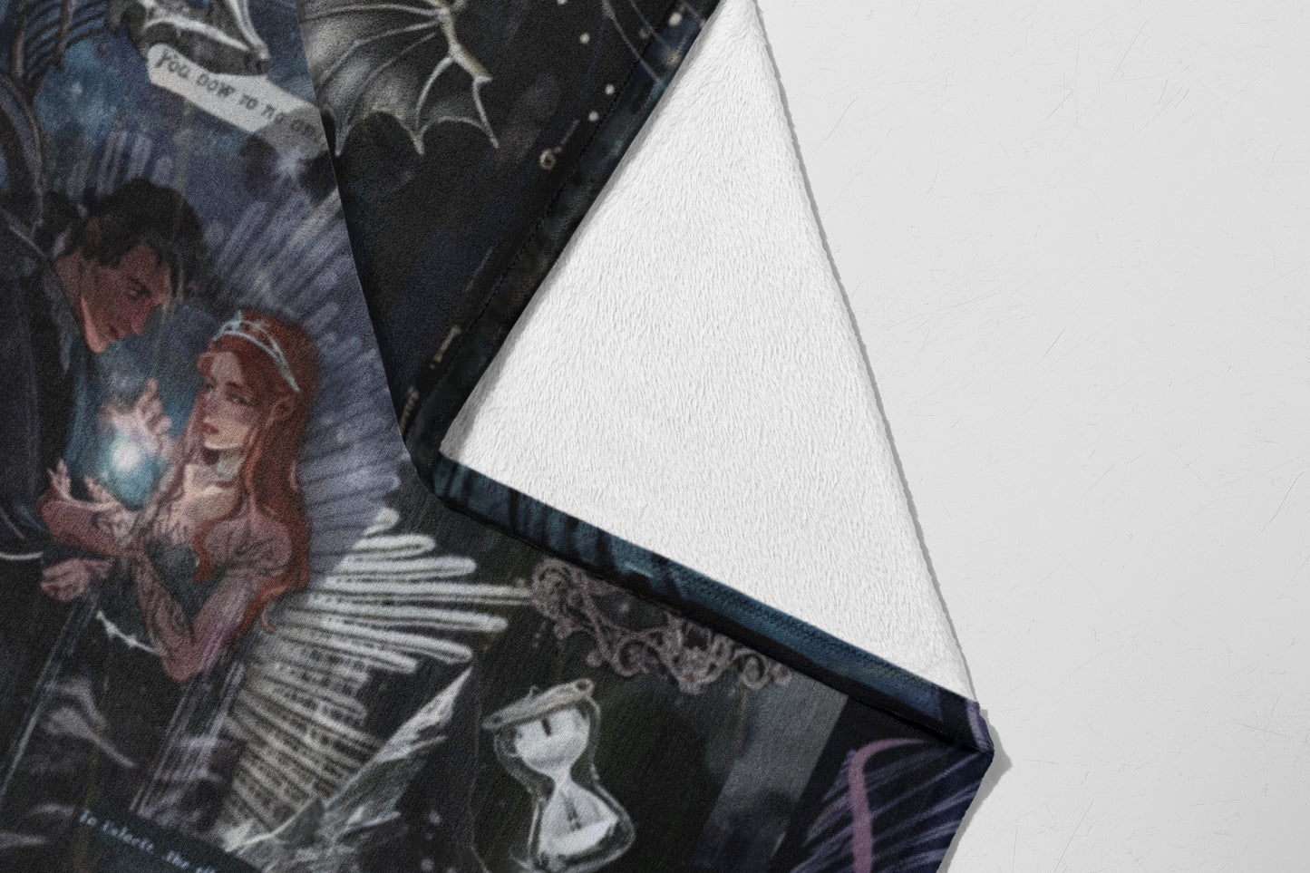 Unique Mystical Design Throw Blanket for Your Home