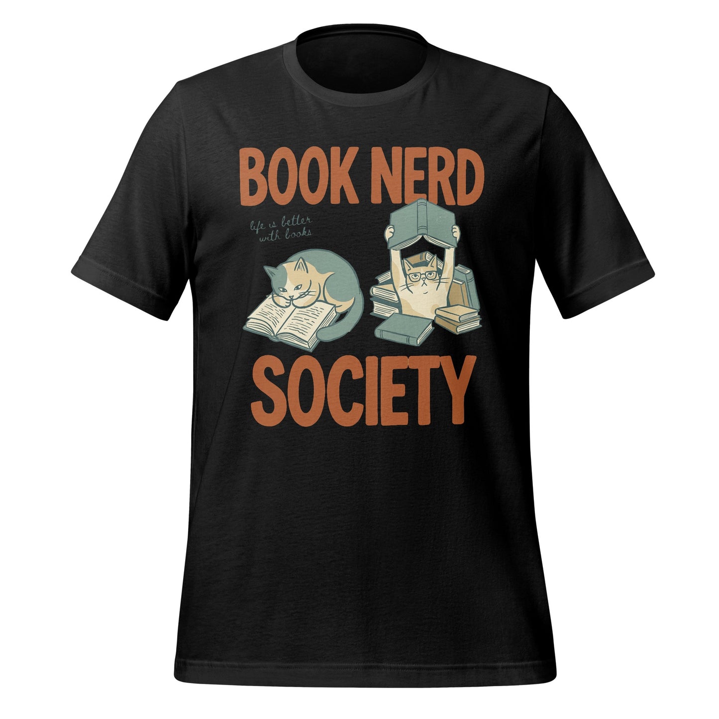 Book Nerd Society Unique Graphic Shirt